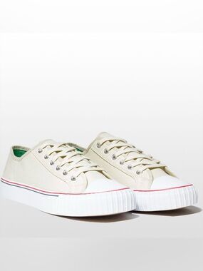Men’s PF Flyers Center Lo Classic Reissue in Natural White NIB